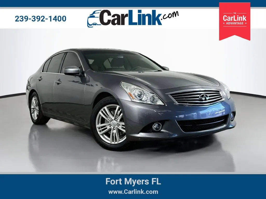 Gray 2011 INFINITI G25 for sale in Fort Myers, FL