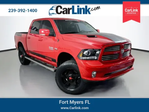 Red 2014 Ram 1500 Sport for sale in Fort Myers, FL