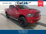 Red 2014 Ram 1500 Sport for sale in Fort Myers, FL