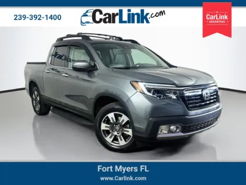 Gray 2017 Honda Ridgeline RTL-E for sale in Fort Myers, FL