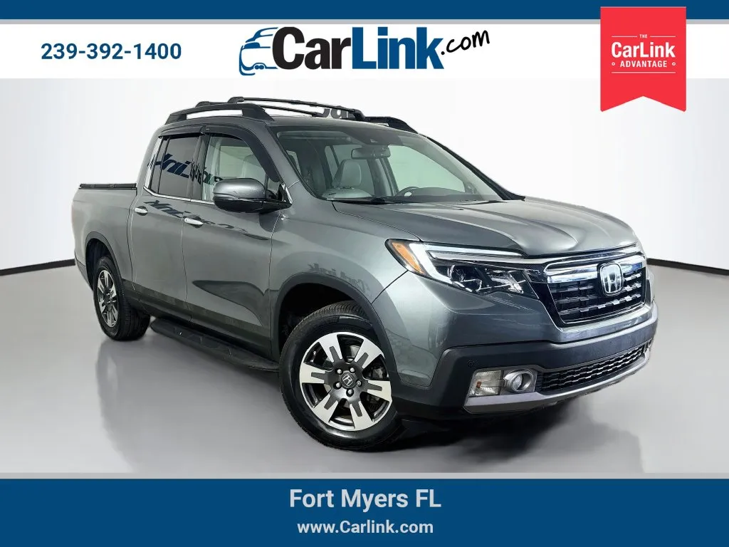 Gray 2017 Honda Ridgeline RTL-E for sale in Fort Myers, FL
