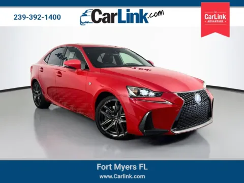 Red 2018 Lexus IS 300 for sale in Fort Myers, FL