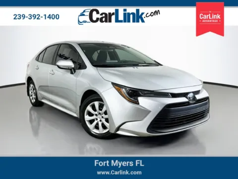 Silver 2024 Toyota Corolla LE for sale in Fort Myers, FL