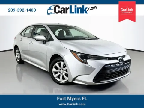 Silver 2024 Toyota Corolla LE for sale in Fort Myers, FL