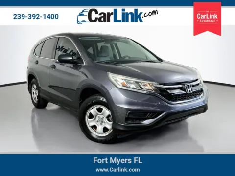 Gray 2016 Honda CR-V LX for sale in Fort Myers, FL