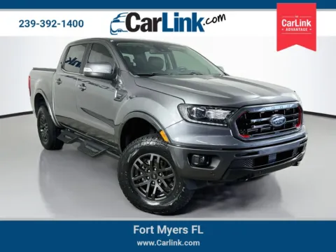 Gray 2021 Ford Ranger Lariat for sale in Fort Myers, FL