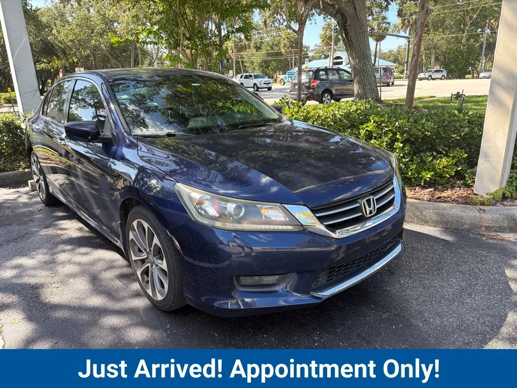 Black 2015 Honda Accord Sport for sale in Fort Myers, FL