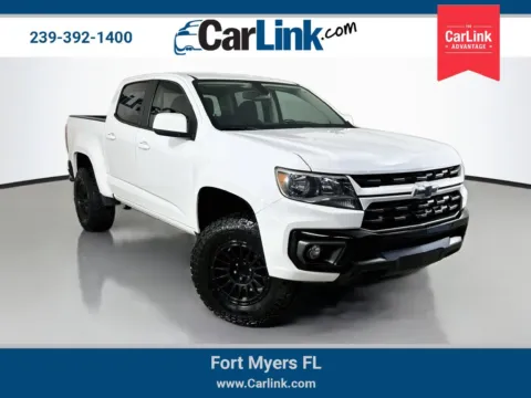 White 2022 Chevrolet Colorado LT for sale in Fort Myers, FL