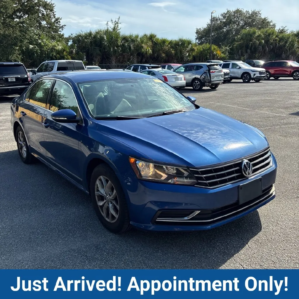 Blue 2016 Volkswagen Passat 1.8T S for sale in Fort Myers, FL