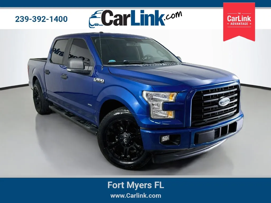 Blue 2017 Ford F-150 XL for sale in Fort Myers, FL