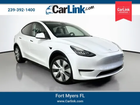 White 2023 Tesla Model Y Long Range for sale in Fort Myers, FL