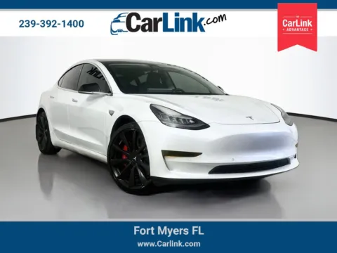 White 2020 Tesla Model 3 Performance for sale in Fort Myers, FL
