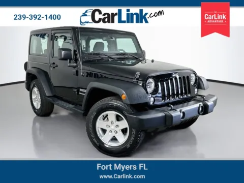 Black 2015 Jeep Wrangler Sport for sale in Fort Myers, FL