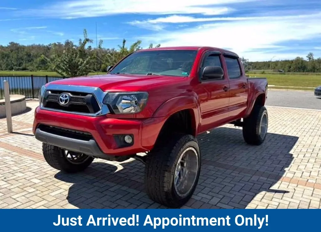 Red 2015 Toyota Tacoma PreRunner for sale in Fort Myers, FL