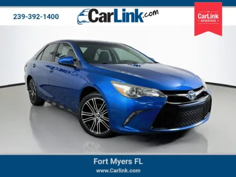 Blue 2016 Toyota Camry Special Edition for sale in Fort Myers, FL