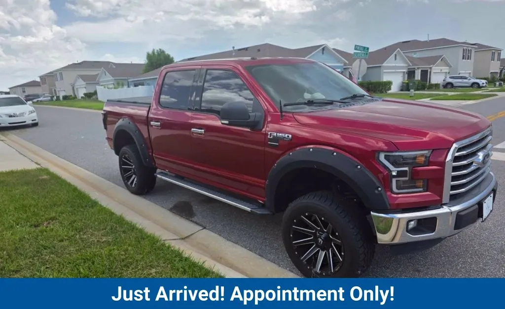 Red 2016 Ford F-150 XLT for sale in Fort Myers, FL