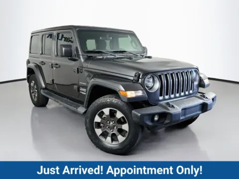 Gray 2018 Jeep Wrangler Unlimited Sahara for sale in Fort Myers, FL