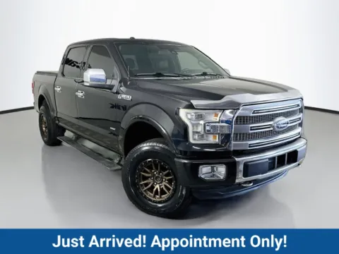 Black 2015 Ford F-150 Platinum for sale in Fort Myers, FL