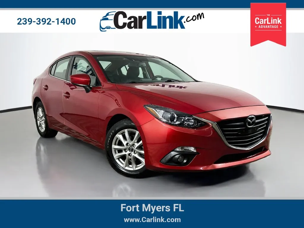 Red 2016 Mazda Mazda3 i Grand Touring for sale in Fort Myers, FL