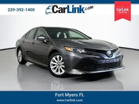 Gray 2018 Toyota Camry LE for sale in Fort Myers, FL