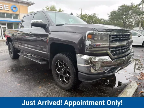 Gray 2016 Chevrolet Silverado 1500 LTZ for sale in Fort Myers, FL