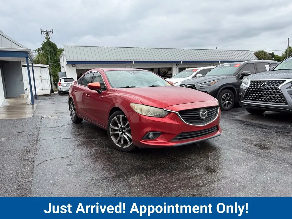 Red 2014 Mazda Mazda6 i Grand Touring for sale in Fort Myers, FL