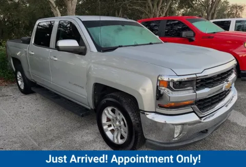 Silver 2016 Chevrolet Silverado 1500 LT for sale in Fort Myers, FL