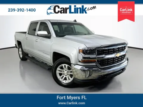Silver 2016 Chevrolet Silverado 1500 LT for sale in Fort Myers, FL