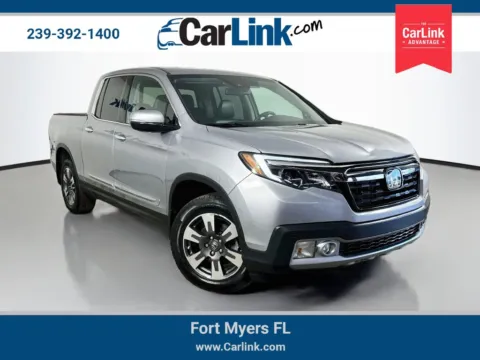 Silver 2017 Honda Ridgeline RTL-E for sale in Fort Myers, FL