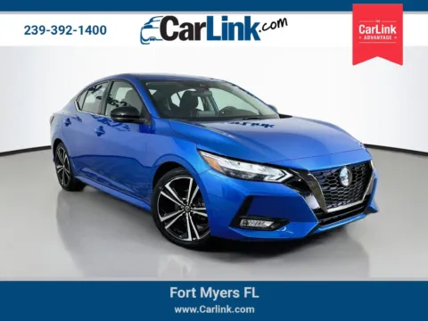 Blue 2023 Nissan Sentra SR for sale in Fort Myers, FL