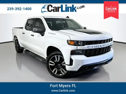 White 2020 Chevrolet Silverado 1500 WT for sale in Fort Myers, FL