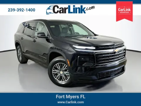 Black 2024 Chevrolet Traverse LS for sale in Fort Myers, FL