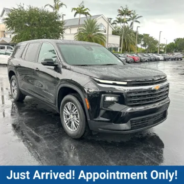 Black 2024 Chevrolet Traverse LS for sale in Fort Myers, FL