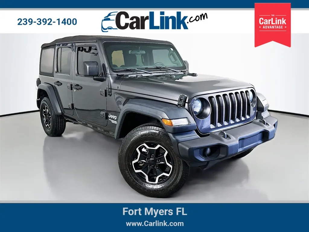 2018 Jeep Wrangler Unlimited Sport S for sale in Fort Myers, FL