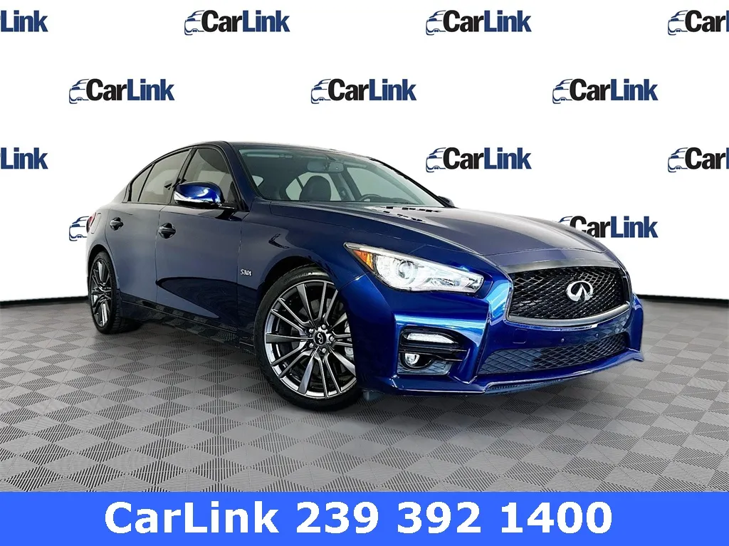 2016 INFINITI Q50 Red Sport 400 for sale in Fort Myers, FL