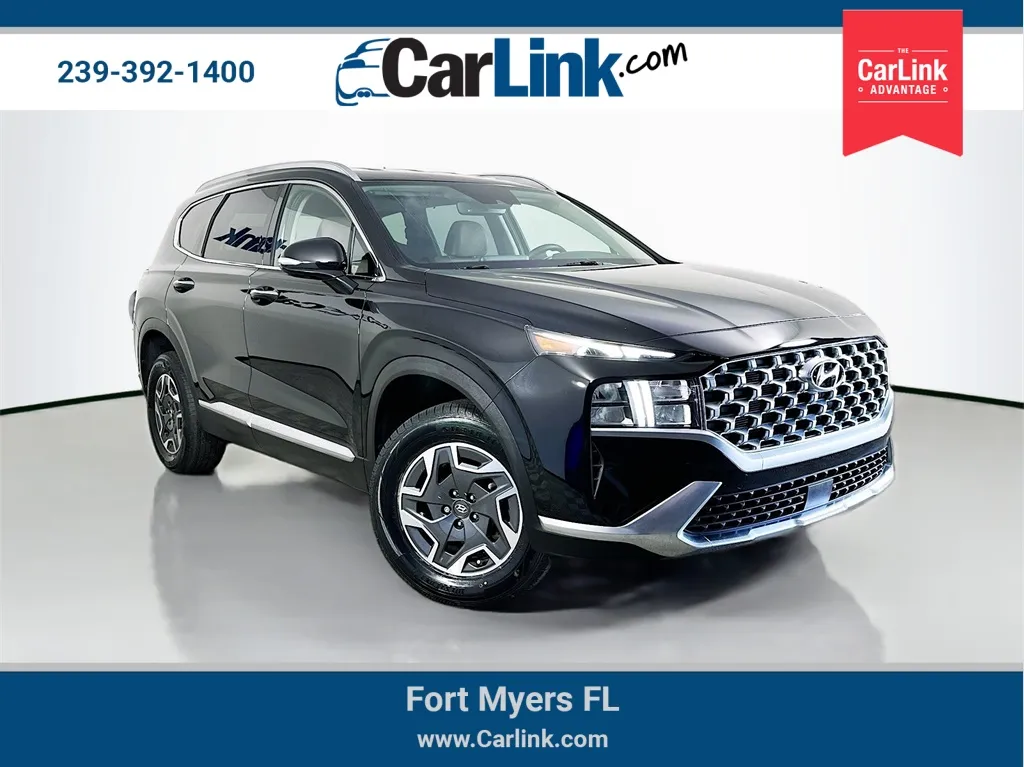 Used 2021 Hyundai Santa Fe Hybrid Blue for sale in Fort Myers, FL | VIN ...