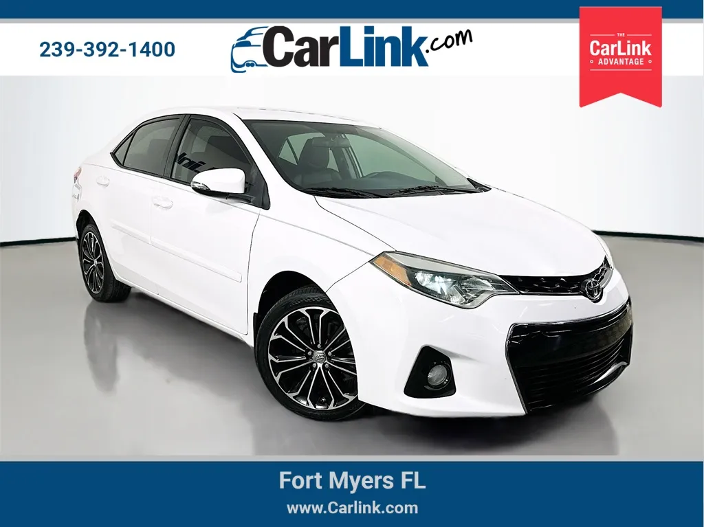 Used 2014 Toyota Corolla S Plus for sale in Fort Myers, FL at CarLink ...