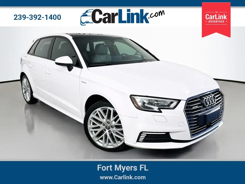 White 2018 Audi A3 e-tron 1.4T Premium for sale in Fort Myers, FL