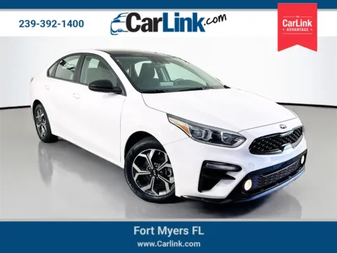 White 2021 Kia Forte LXS for sale in Fort Myers, FL