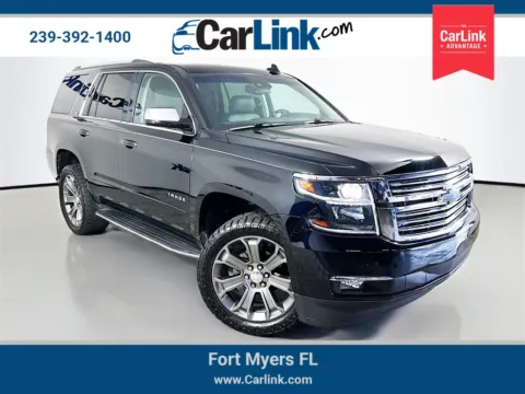 Black 2016 Chevrolet Tahoe LTZ for sale in Fort Myers, FL