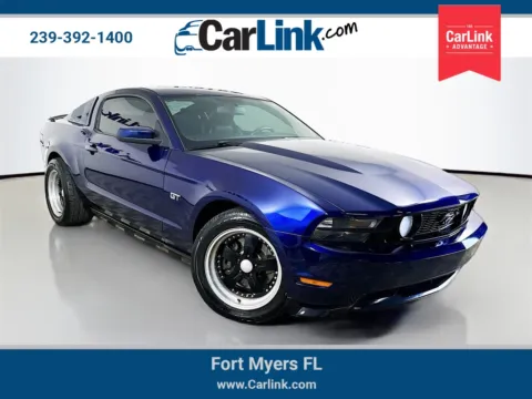 Blue 2010 Ford Mustang GT Premium for sale in Fort Myers, FL