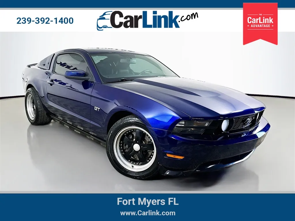 Blue 2010 Ford Mustang GT Premium for sale in Fort Myers, FL