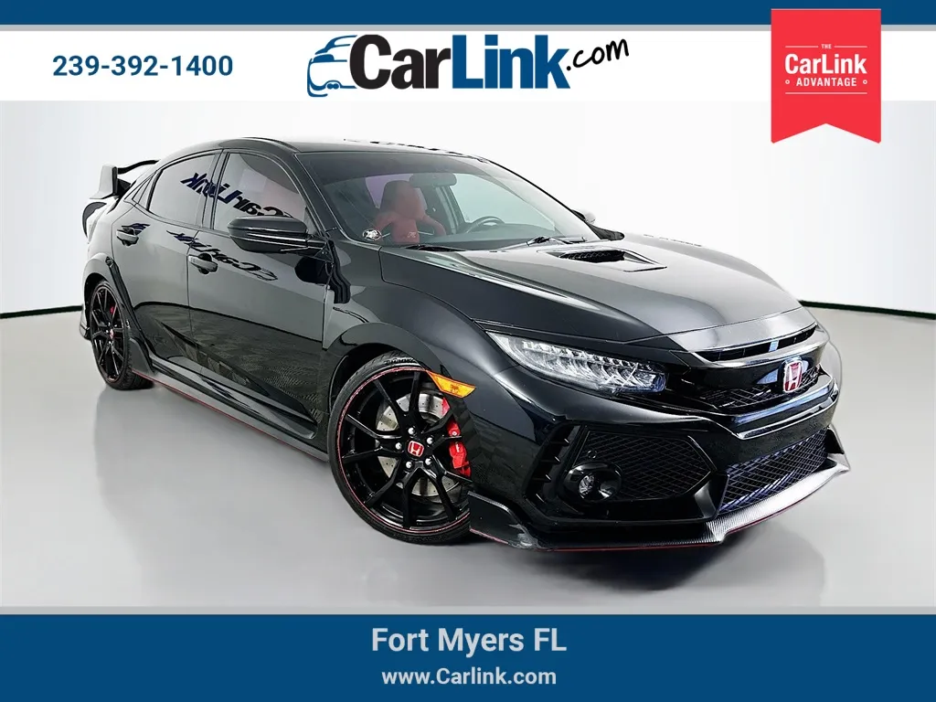 Black 2017 Honda Civic Type R Touring for sale in Fort Myers, FL
