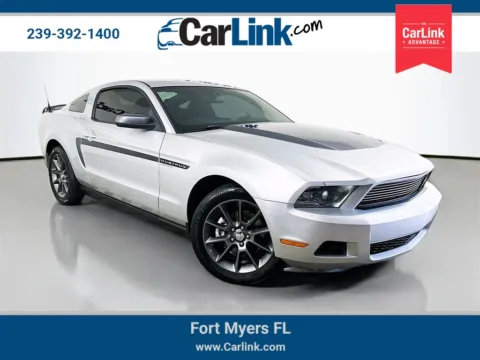 Silver 2012 Ford Mustang V6 Premium for sale in Fort Myers, FL