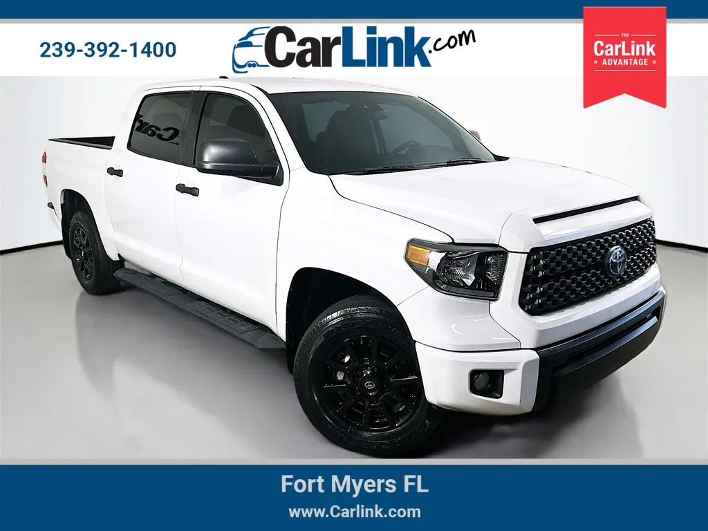 White 2021 Toyota Tundra SR5 for sale in Fort Myers, FL