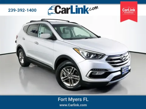 Silver 2017 Hyundai Santa Fe Sport 2.4 Base for sale in Fort Myers, FL