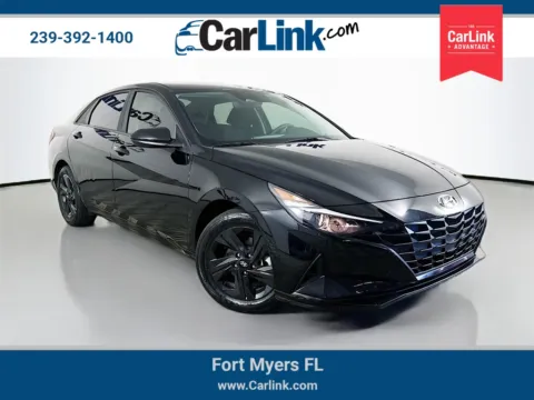 Black 2022 Hyundai Elantra SEL for sale in Fort Myers, FL
