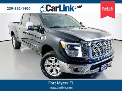Black 2017 Nissan Titan XD SL for sale in Fort Myers, FL