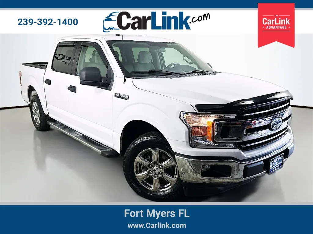 White 2018 Ford F-150 XLT for sale in Fort Myers, FL
