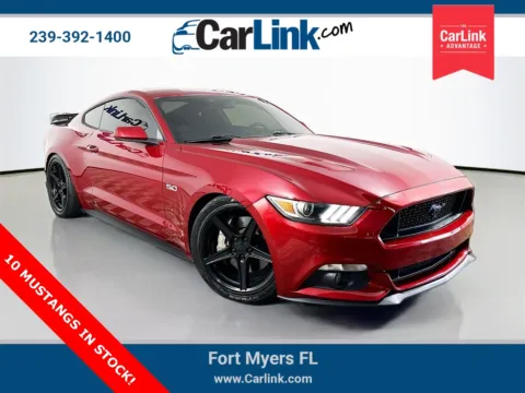 Red 2015 Ford Mustang GT for sale in Fort Myers, FL